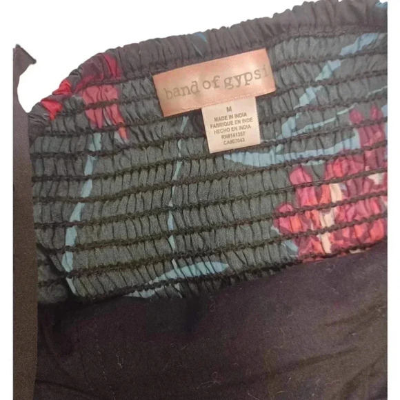 Band Of Gypsies Floral Jumpsuit Size Medium - Picture 7 of 8